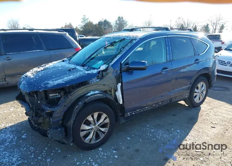 2014 Honda Cr-V Ex z USA, uszkodzony, nr VIN 5J6RM4H52EL082624